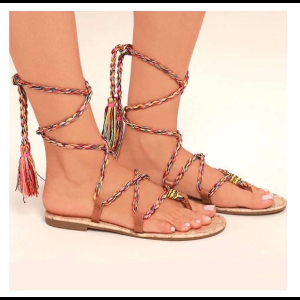 New Sam Edelman Beth Saddle Sandals